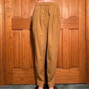 NWOT Vintage Stefano International Crinkle Gauze Pull On Pants Size L